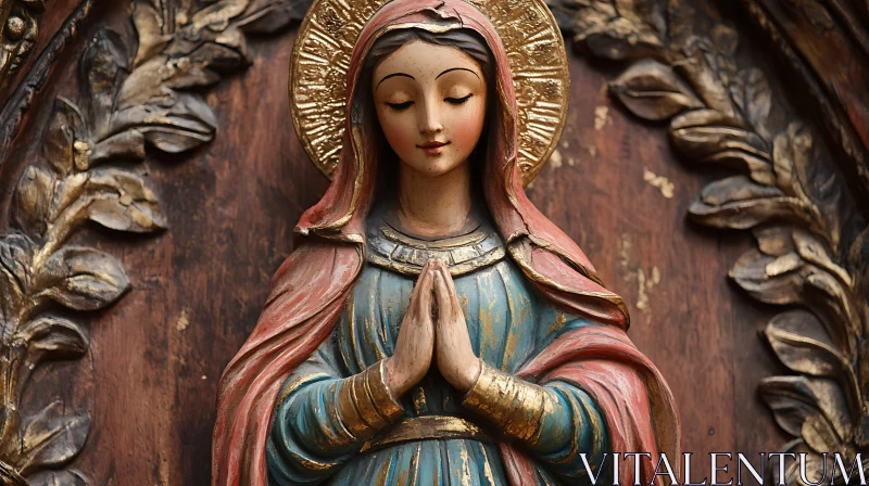 Intricately Detailed Religious Statue Intricately Detailed Religious Statue