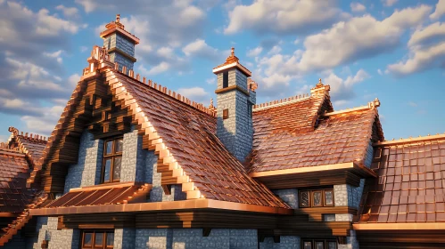 Copper Roof House