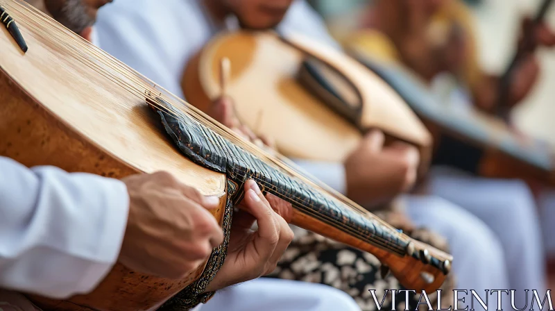 Traditional Musicians in Performance AI Image