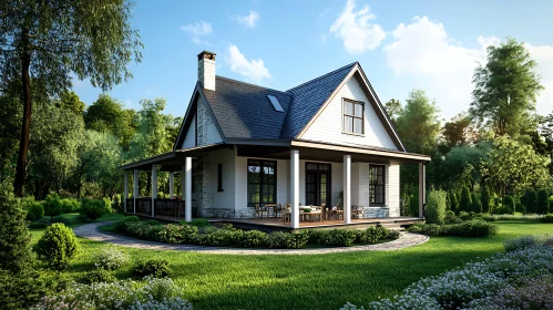 Idyllic Cottage in a Beautiful Garden