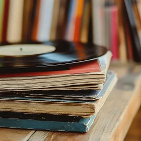 Retro Vinyl Records Collection