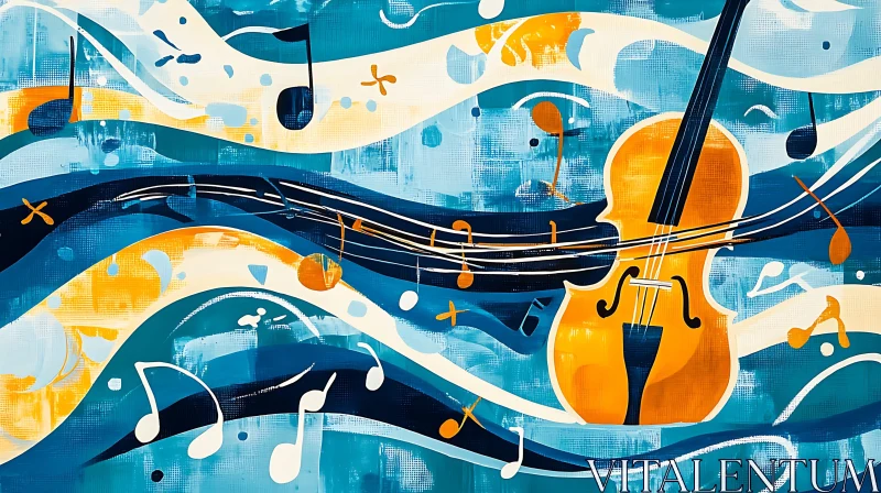 Music Inspired Abstract Artwork