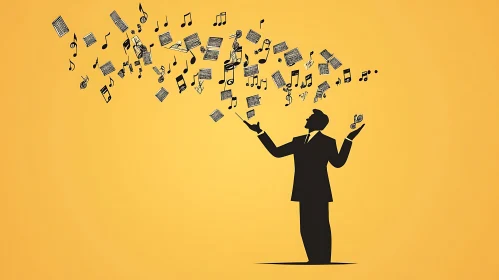 Musical Conductor Art