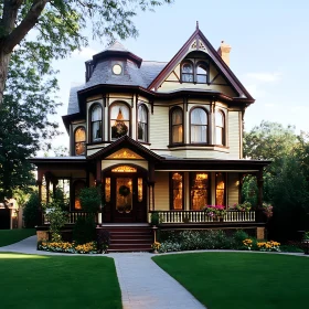 Elegant Victorian Home with Exquisite Details