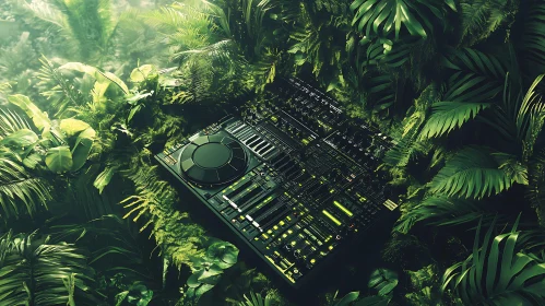 Technology Meets Nature - Synthesizer in the Forest