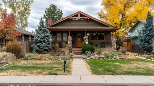 Charming Autumn House