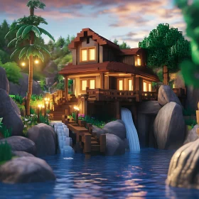 Pixelate Peace - Cozy House and Nature