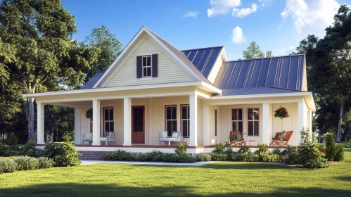 Beautiful Country Home Surrounded by Nature