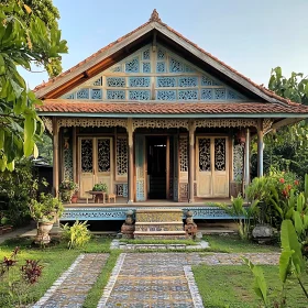 Charming Wooden House in Lush Environment