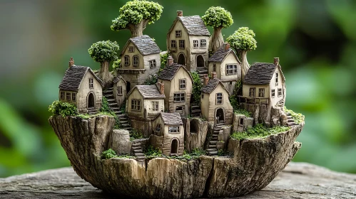 Fairy Tale Village in Miniature