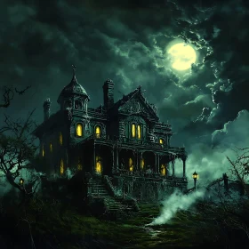 Eerie Haunted House