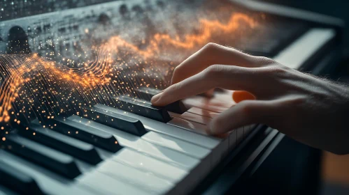 Keyboard Harmony in Light