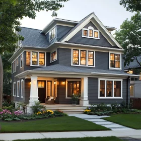 Charming Modern Home with Beautiful Landscaping