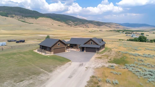 Modern Countryside Home Amidst Rolling Hills