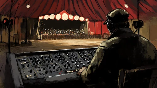 Concert Audio Mixing Scene