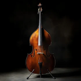 Classic Wooden Double Bass