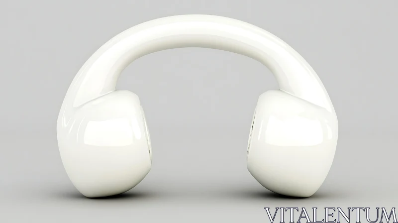 Minimalist Concept Headphones AI Image