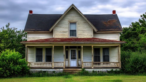 Aging House in Scenic Rural Setting