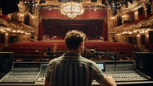 Audio Mixing in a Luxurious Theater