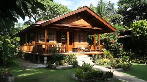 Cozy Wooden Home with Spacious Veranda