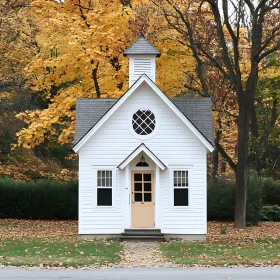 Charming Cottage During Fall Season