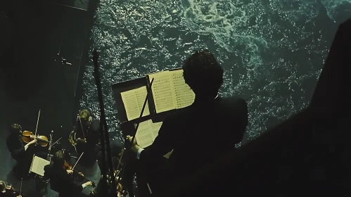 Musical Ensemble by the Ocean