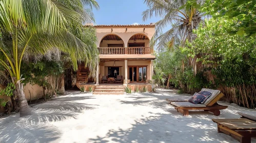 Tropical Paradise Villa on the Beach