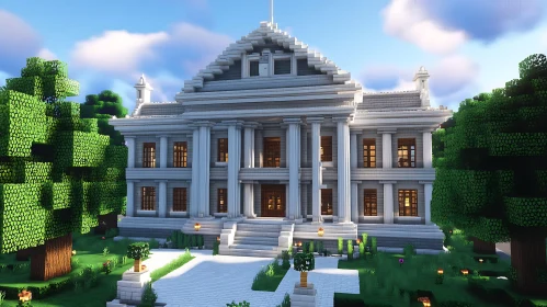 Majestic Minecraft Classical Mansion