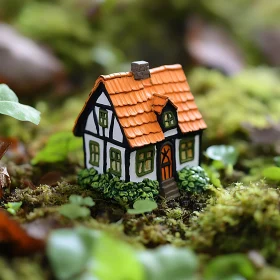 Miniature Fairytale House Amidst Nature