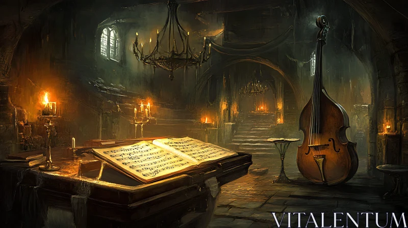 Historic Candlelit Music Room