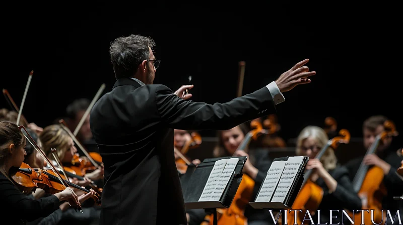 Orchestra Conducted Performance
