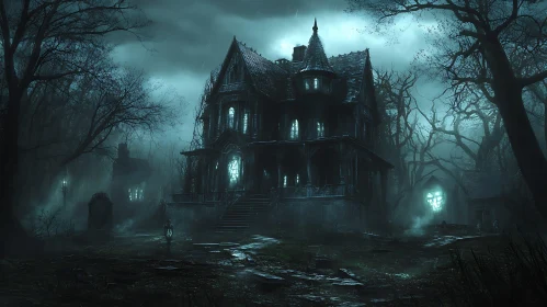 Spooky Abandoned Mansion