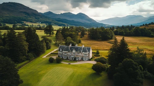 Mountain View Mansion Surrounded by Nature