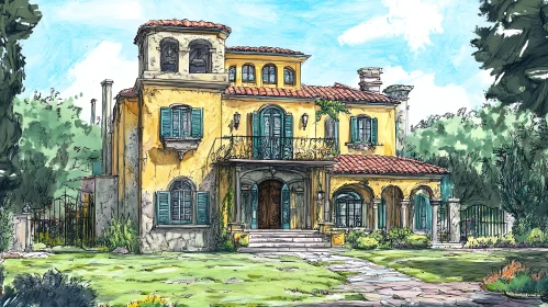 Elegant Mediterranean Villa