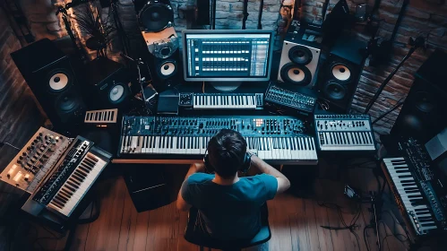 Modern Music Production Setup