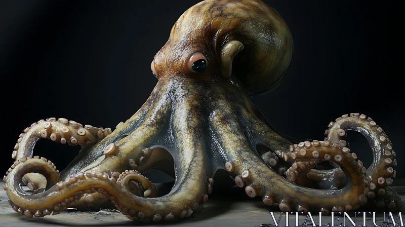 Intricate Octopus Visual AI Image