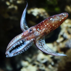 Elegant Marine Octopus in its Natural Habitat