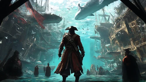 Aquatic World of Pirates and Sunken Ships