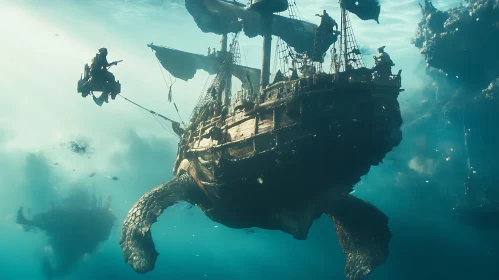 Submerged Fantasy: Voyage on a Turtle-Ship