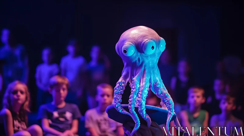 AI ART Alien Octopus Performance