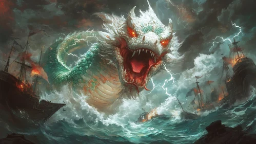 Kraken's Reign: Master of the Stormy Seas