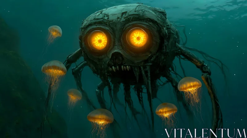 AI ART Underwater Fantasy Art