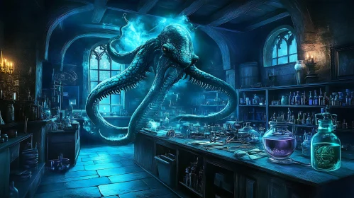 Alchemy and Magic: The Luminous Octopus