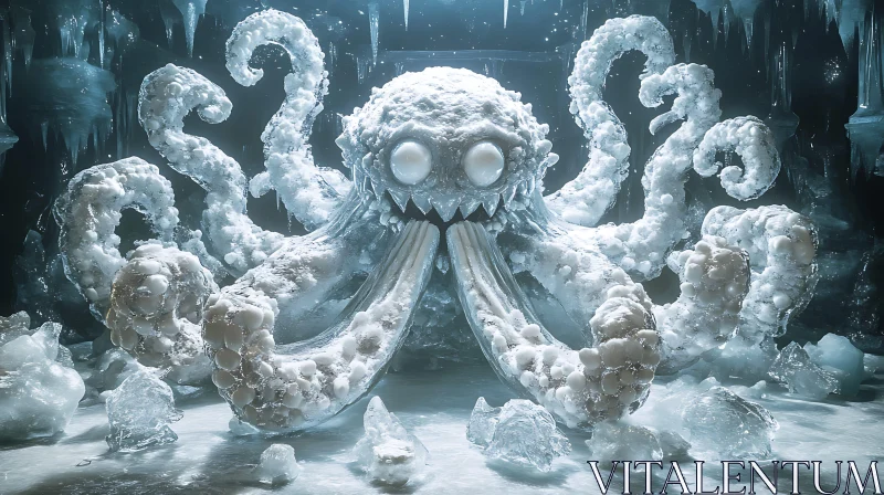 Ice Kraken AI Image