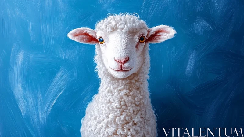 AI ART Creative Sheep Artwork