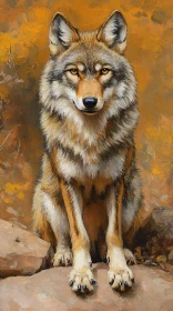 Wildlife Wolf Art