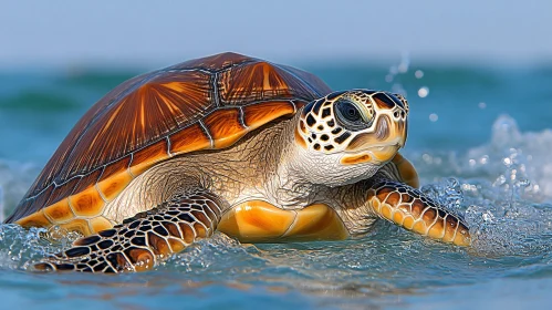 Oceanic Turtle Journey