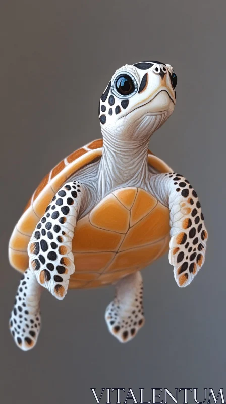 AI ART Creative Turtle Design