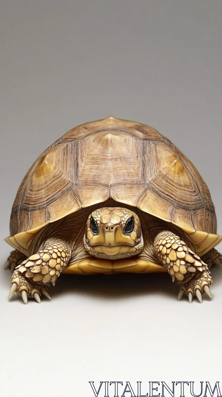 AI ART Turtle with Intricate Shell Patterns