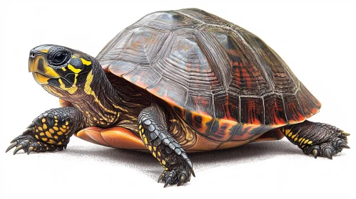 Exotic Turtle Close-Up